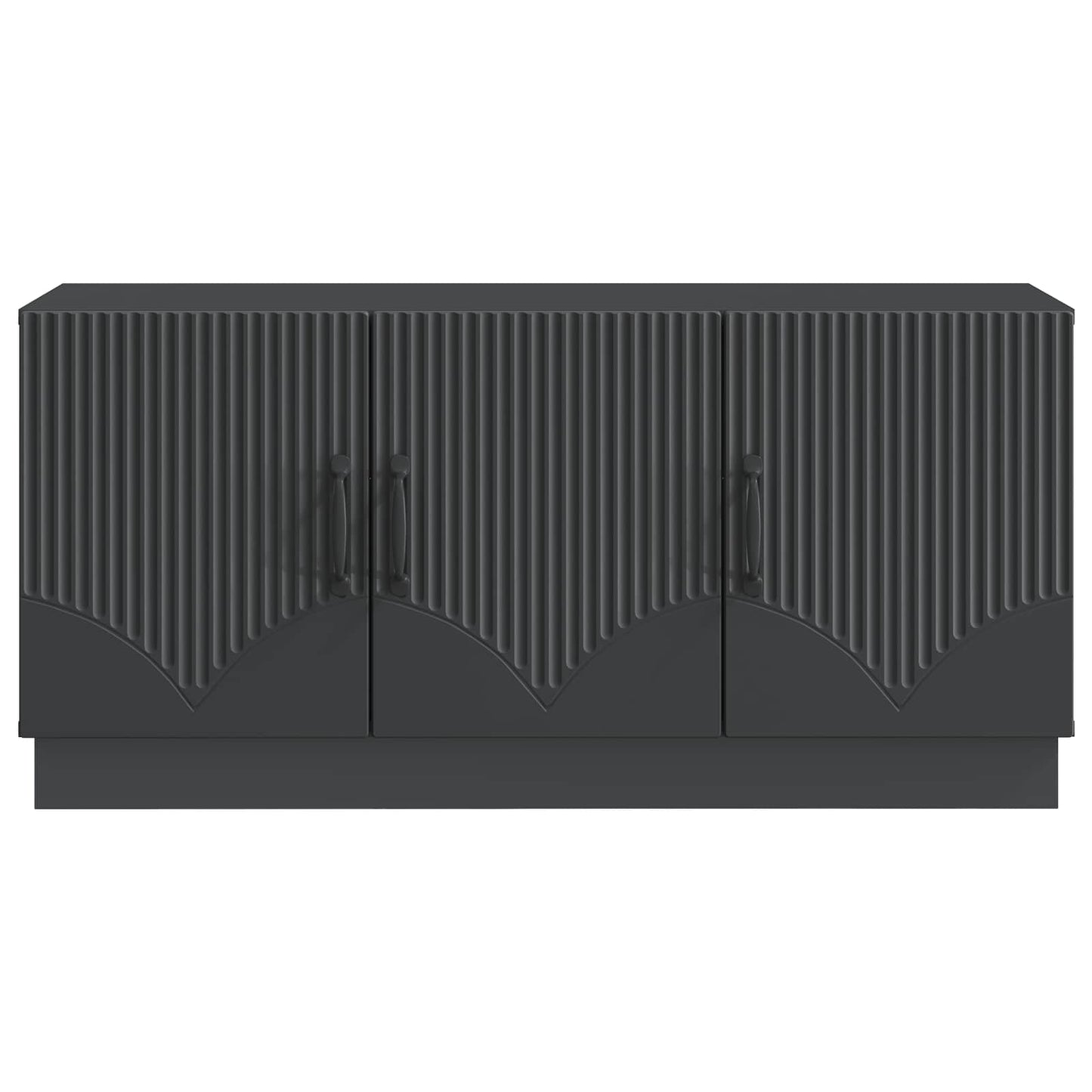 TV szekrény Fekete 99 x 34,5 x 47 cm Szerelt Fa