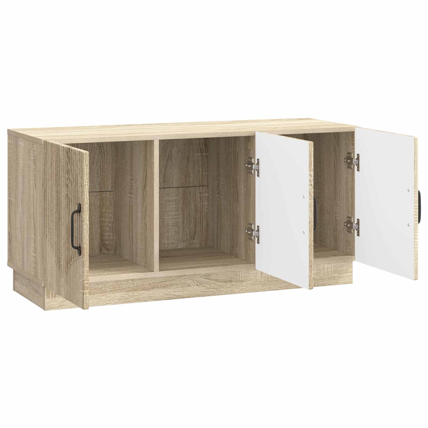 TV szekrény Sonoma Tölgy 99 x 34,5 x 47 cm Szerelt Fa