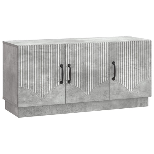 TV szekrény Betonszürke 99 x 34,5 x 47 cm Szerelt Fa