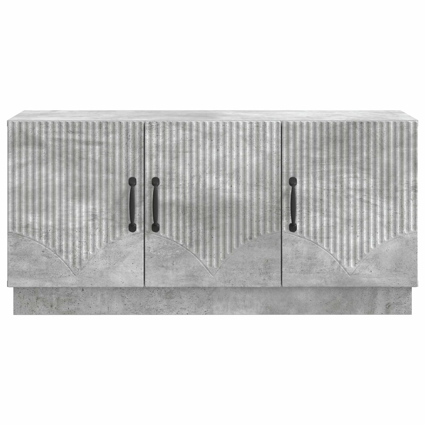 TV szekrény Betonszürke 99 x 34,5 x 47 cm Szerelt Fa