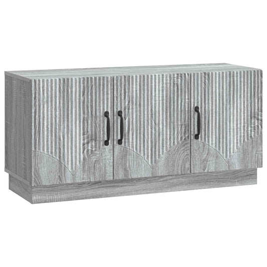 TV szekrény Szürke Sonoma 99 x 34,5 x 47 cm Szerelt Fa