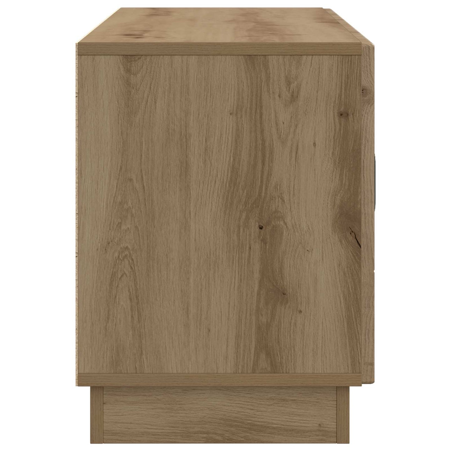 TV szekrény 99 x 34,5 x 47 cm Kézműves Tölgy Szerelt Fa