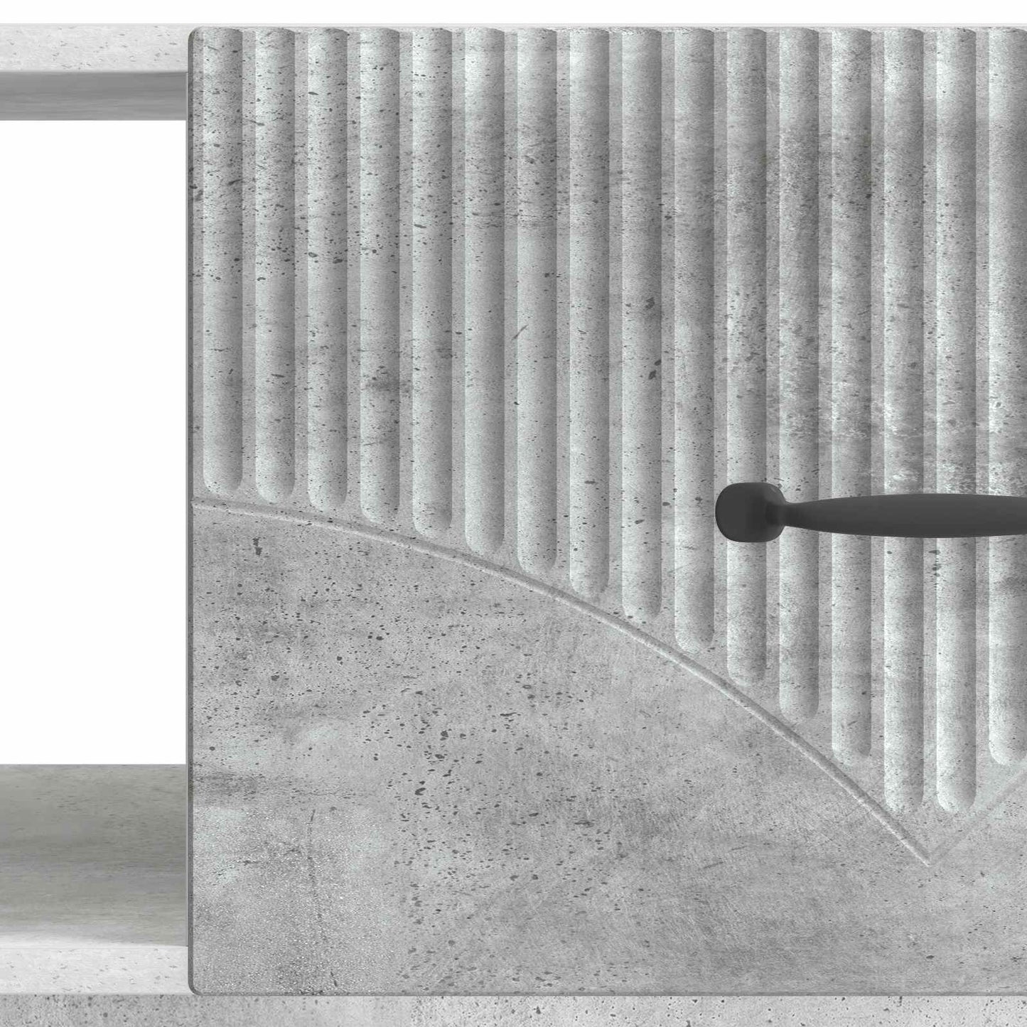 Dohányzóasztal Betonszürke 90 x 50 x 37 cm Szerelt Fa