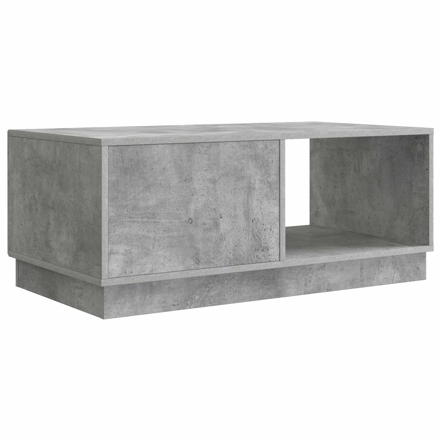 Dohányzóasztal Betonszürke 90 x 50 x 37 cm Szerelt Fa
