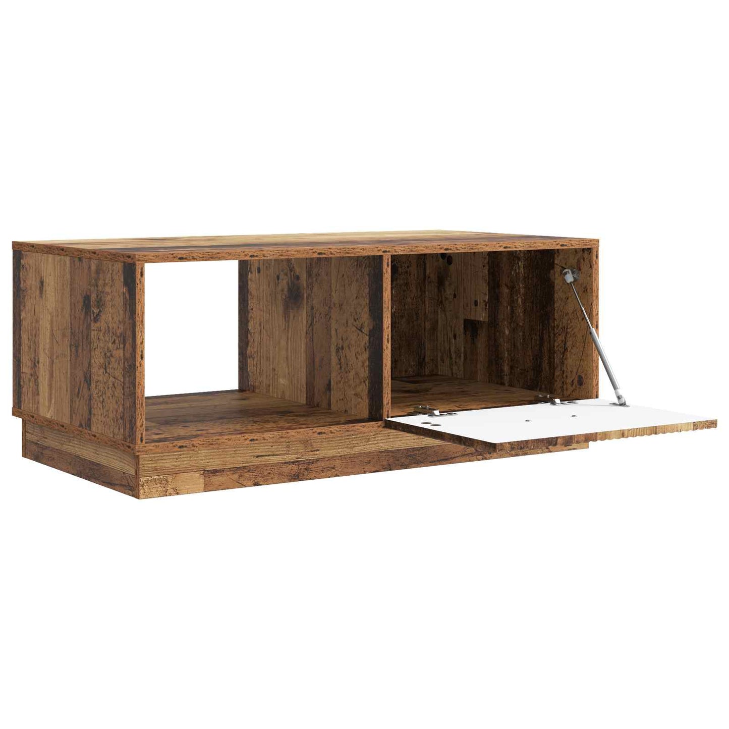 Dohányzóasztal Antik Fa 90 x 50 x 37 cm Szerelt Fa