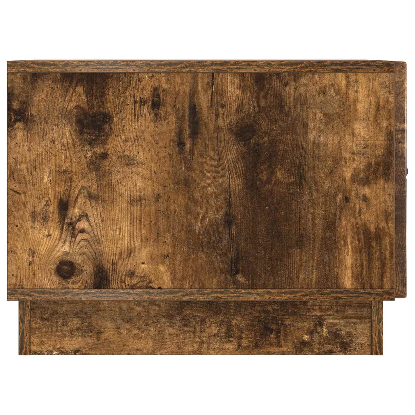 Dohányzóasztal fiókkal Füstös Tölgy 49 x 50 x 37 cm Szerelt Fa