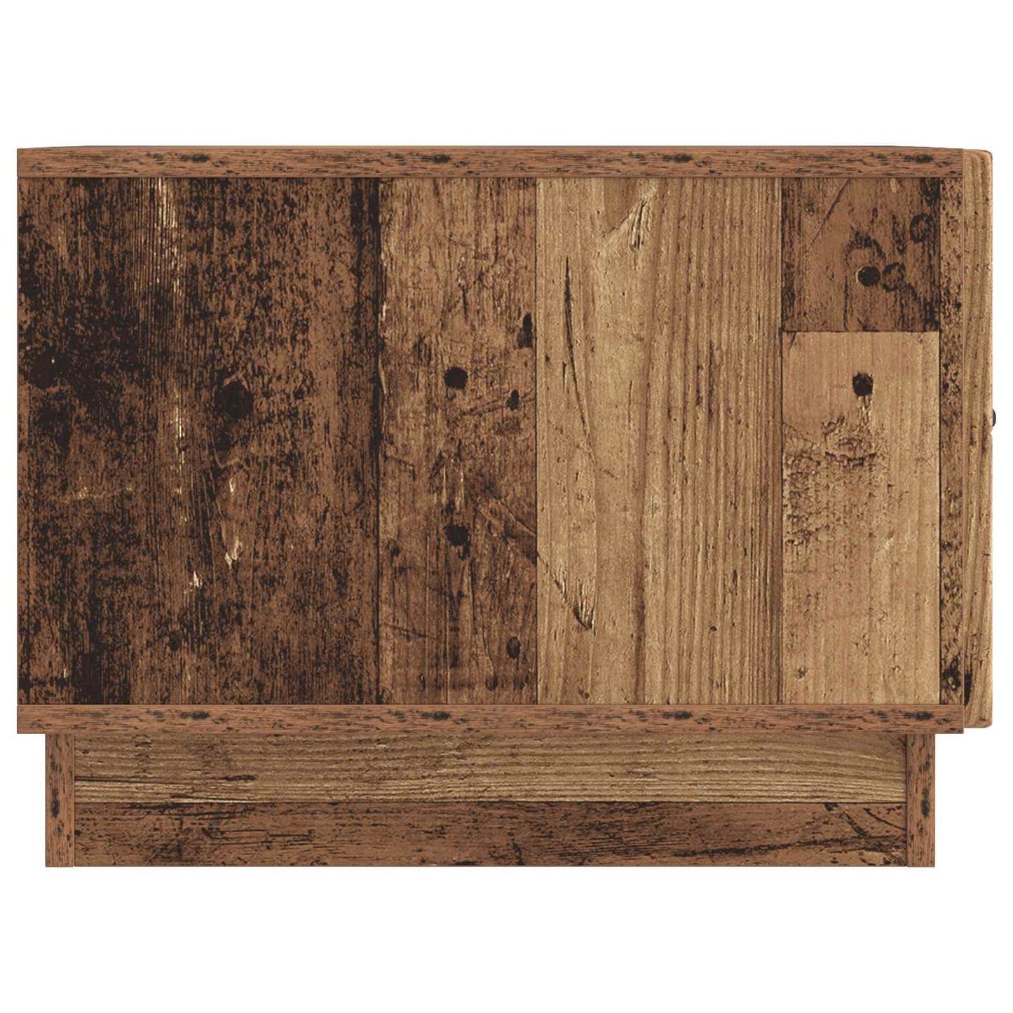 Dohányzóasztal fiókkal Antik Fa 49 x 50 x 37 cm Szerelt Fa