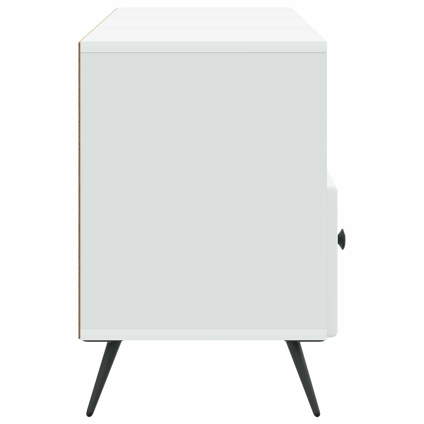 TV szekrény fiókkal Fehér 102 x 34,5 x 50 cm Szerelt Fa