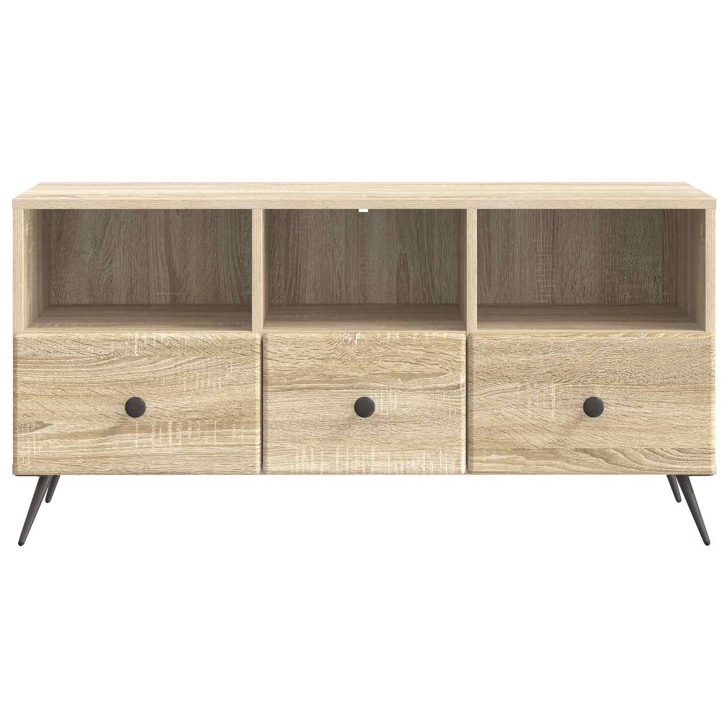 TV szekrény fiókkal Sonoma Tölgy 102 x 34,5 x 50 cm Szerelt Fa