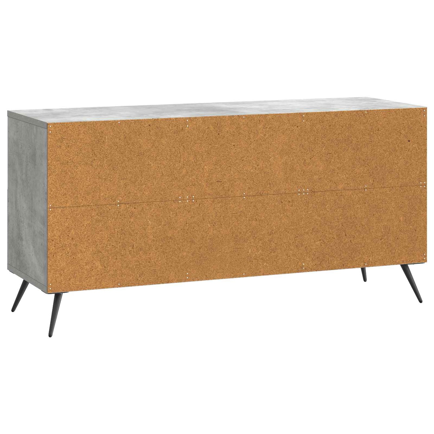 TV szekrény fiókkal Betonszürke 102 x 34,5 x 50 cm Szerelt Fa