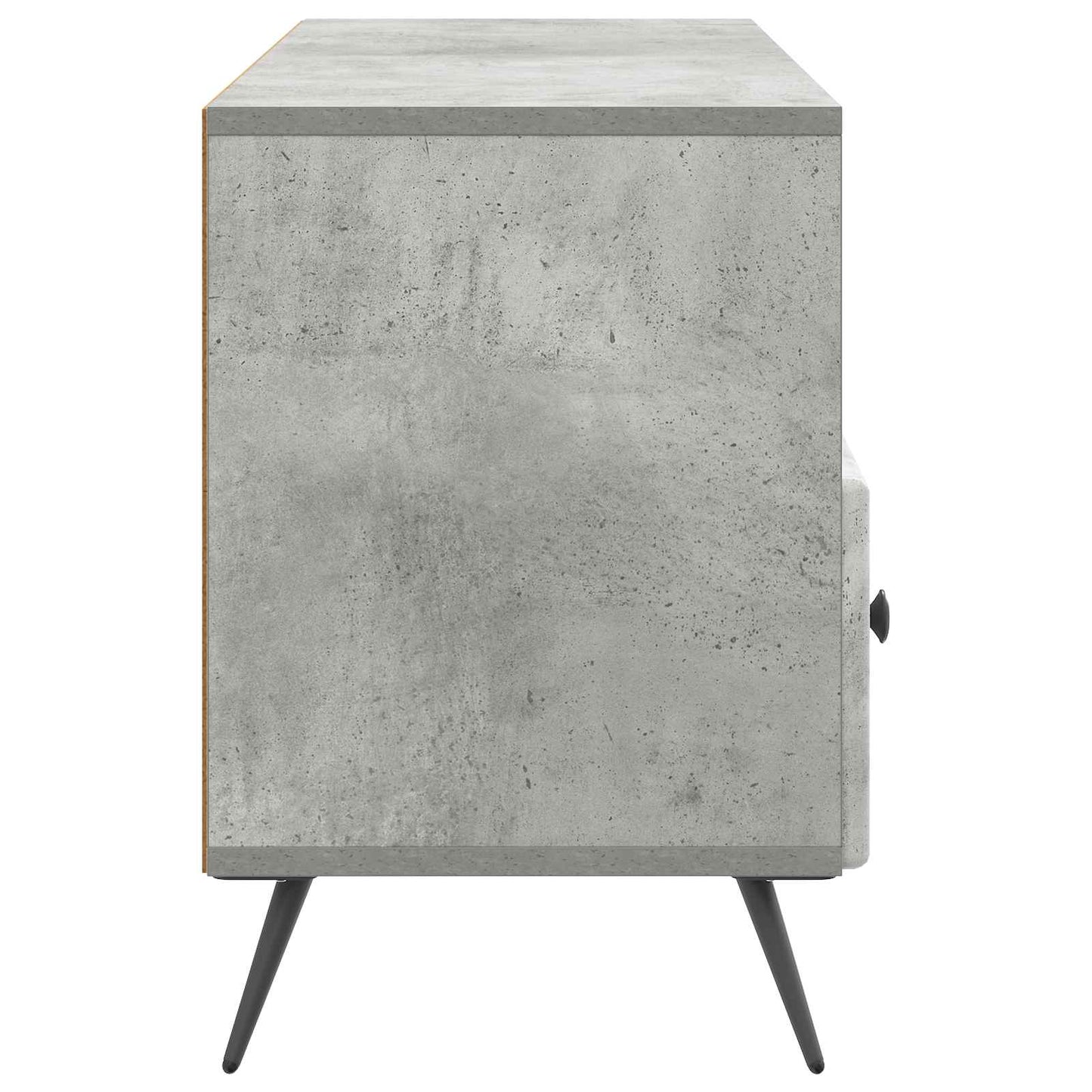 TV szekrény fiókkal Betonszürke 102 x 34,5 x 50 cm Szerelt Fa
