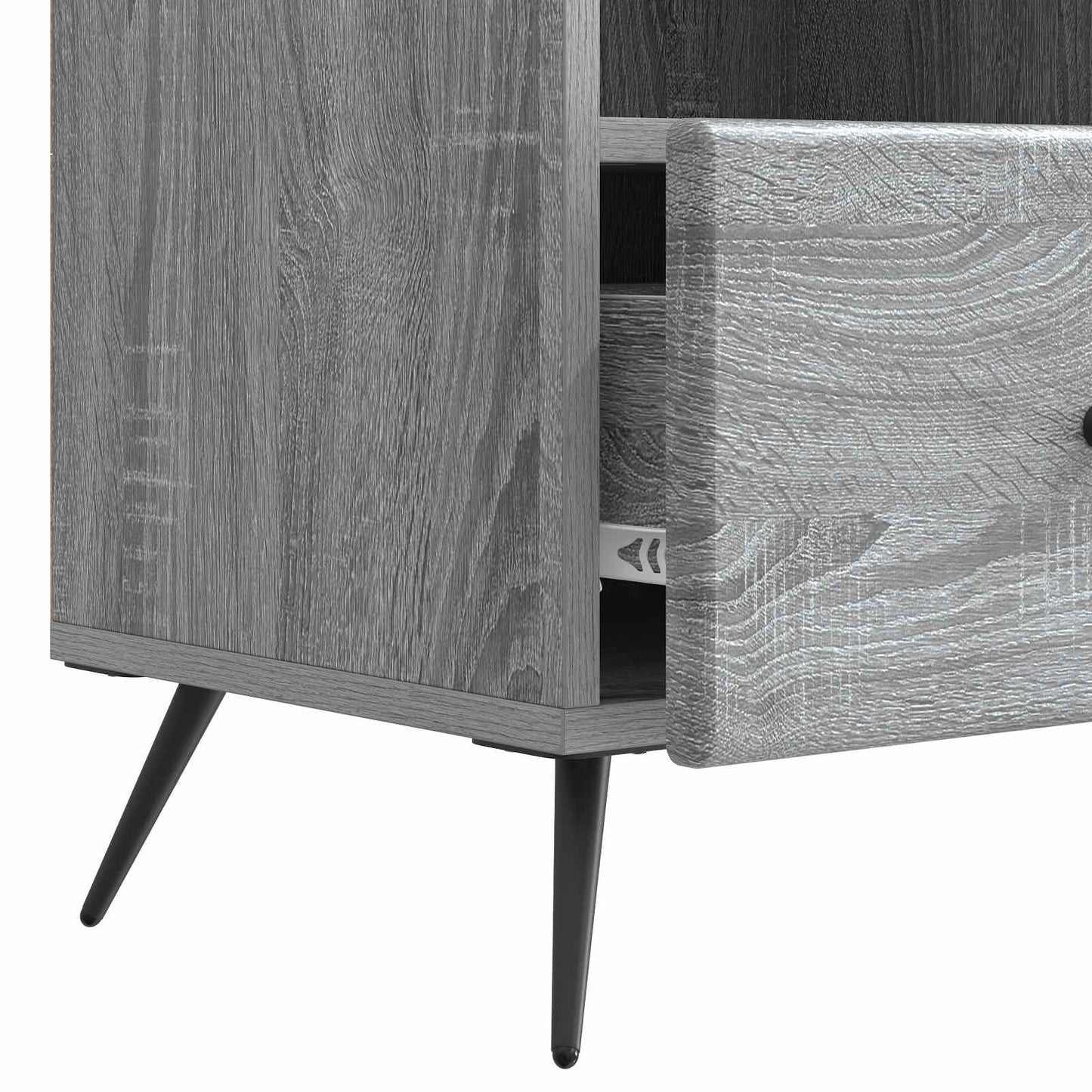 TV szekrény fiókkal Szürke Sonoma 102 x 34,5 x 50 cm Szerelt Fa