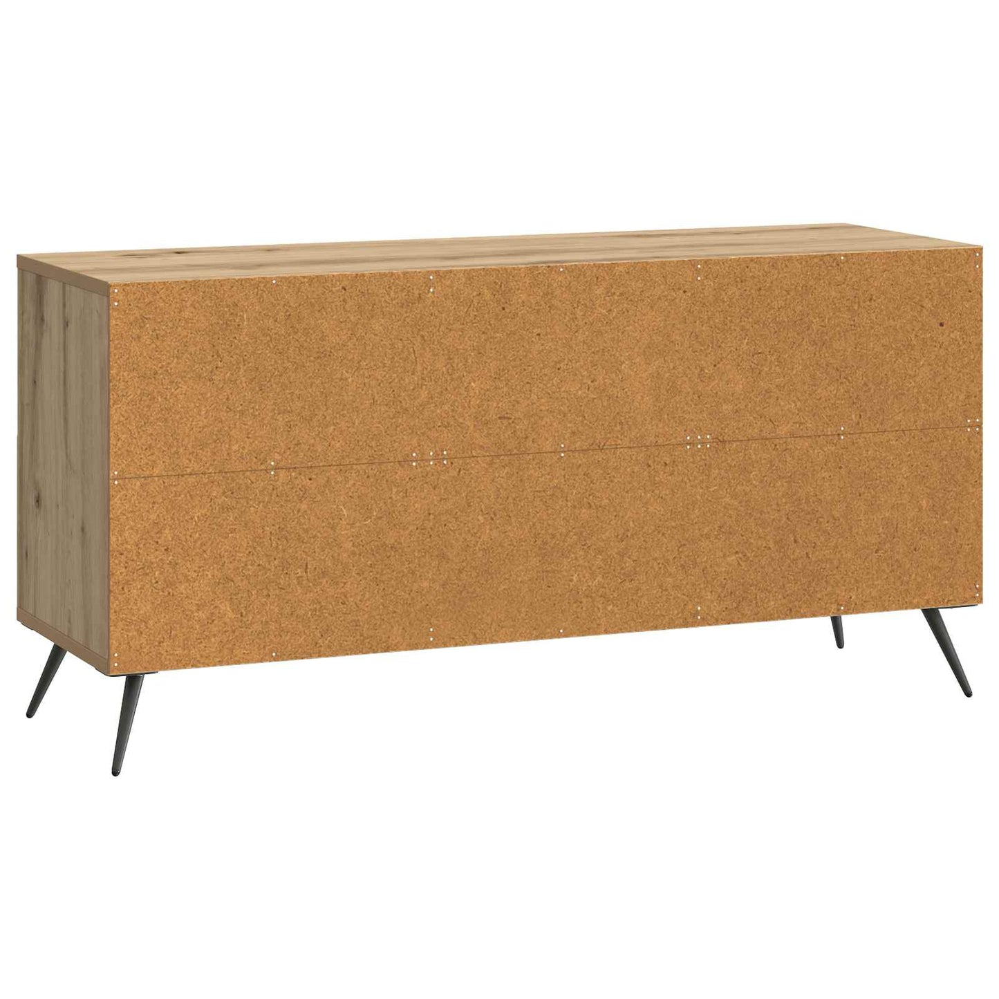 TV szekrény 102 x 34,5 x 50 cm Kézműves Tölgy Szerelt Fa