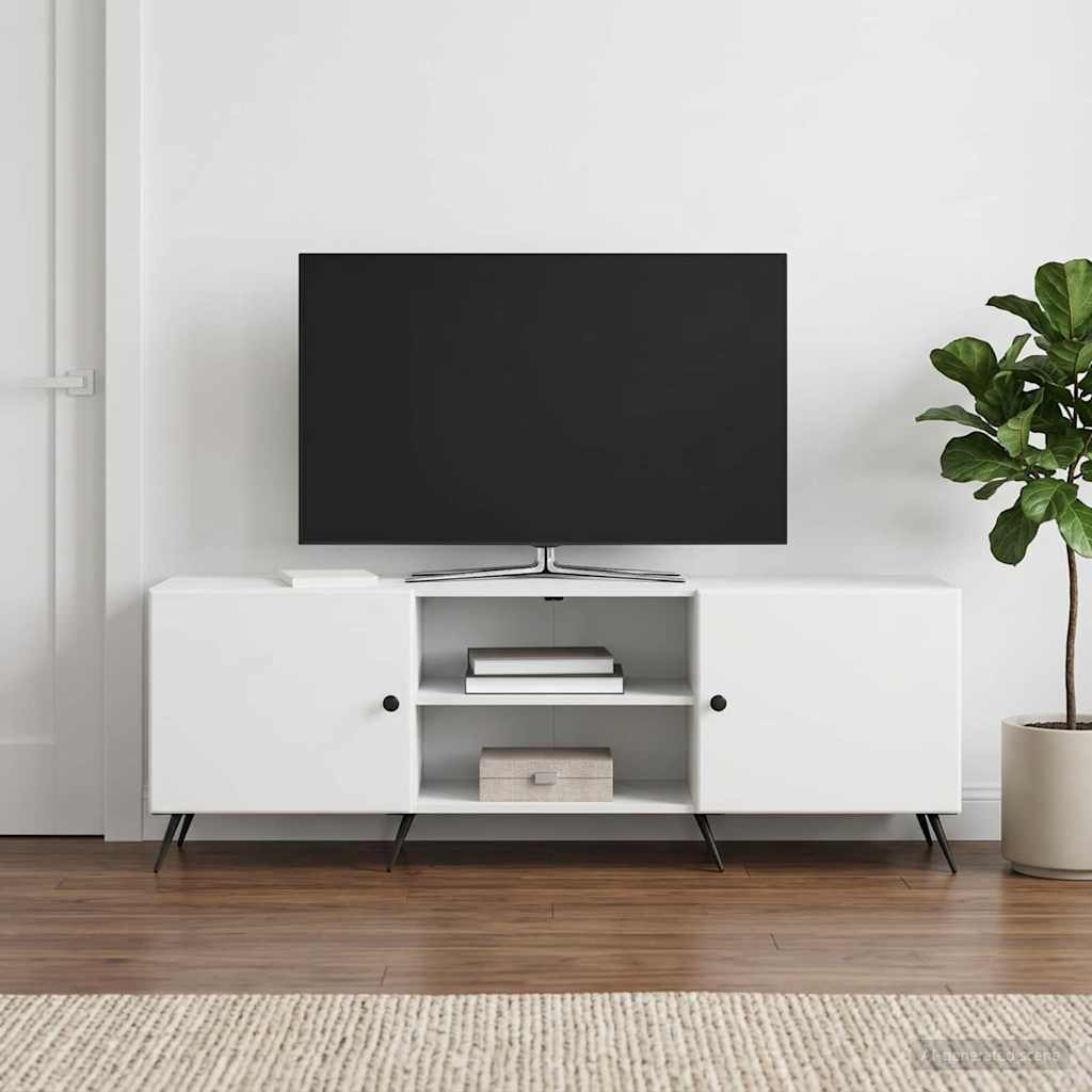 TV szekrény Fehér 150 x 31 x 50 cm Szerelt Fa