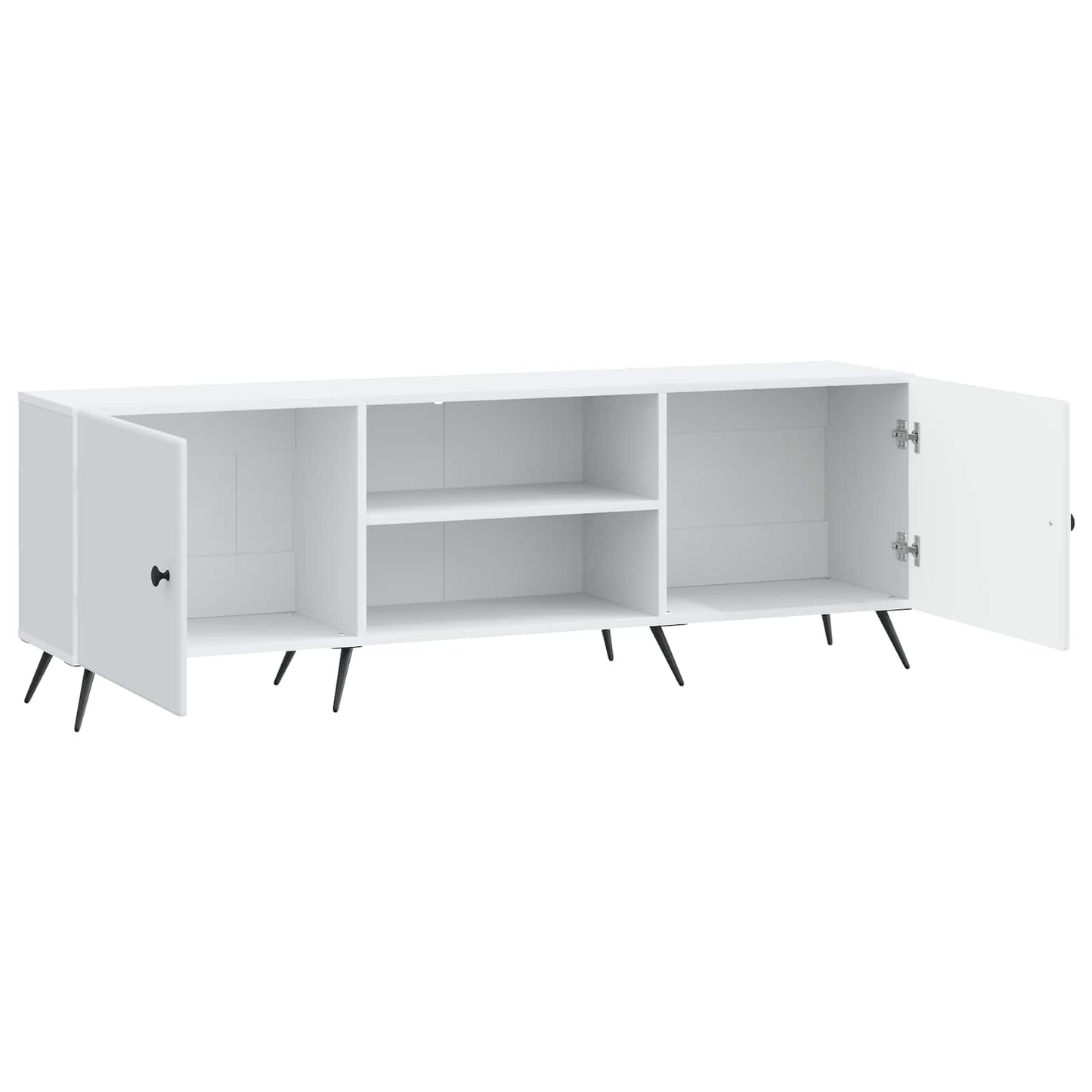 TV szekrény Fehér 150 x 31 x 50 cm Szerelt Fa