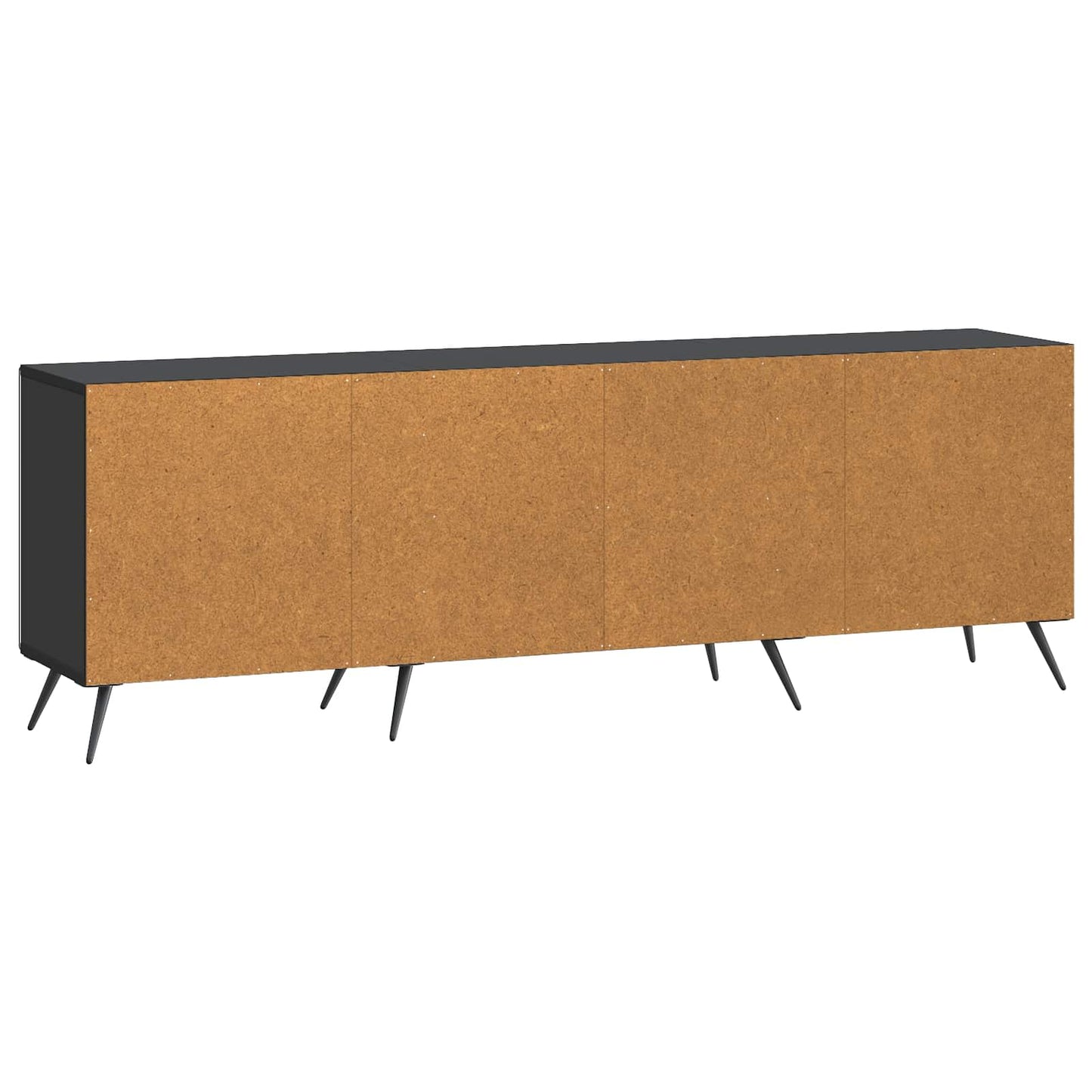 TV szekrény Fekete 150 x 31 x 50 cm Szerelt Fa