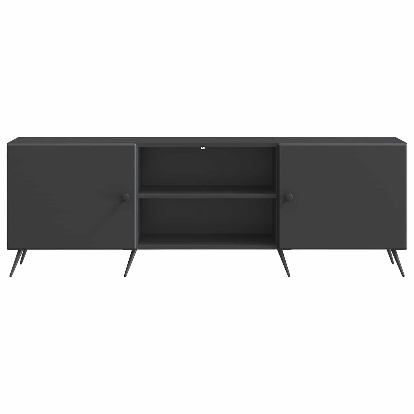 TV szekrény Fekete 150 x 31 x 50 cm Szerelt Fa