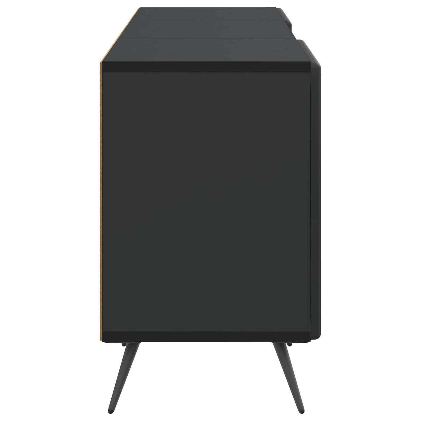 TV szekrény Fekete 150 x 31 x 50 cm Szerelt Fa