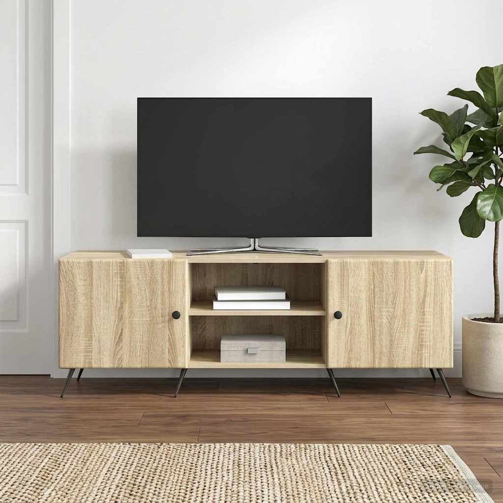 TV szekrény Sonoma Tölgy 150 x 31 x 50 cm Szerelt Fa