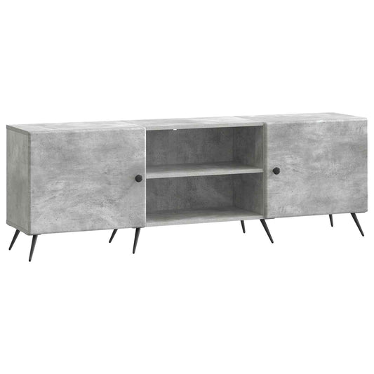 TV szekrény Betonszürke 150 x 31 x 50 cm Szerelt Fa