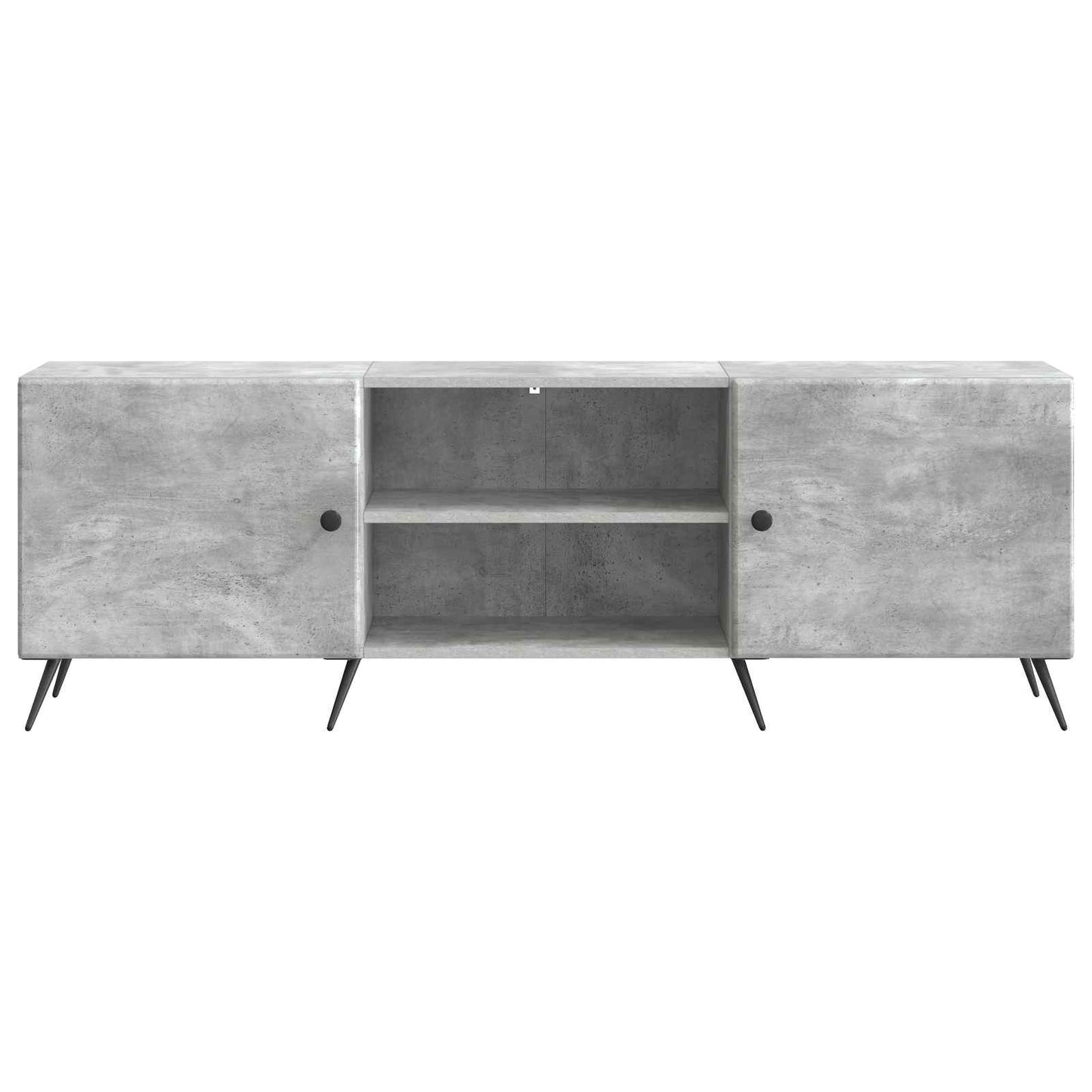 TV szekrény Betonszürke 150 x 31 x 50 cm Szerelt Fa