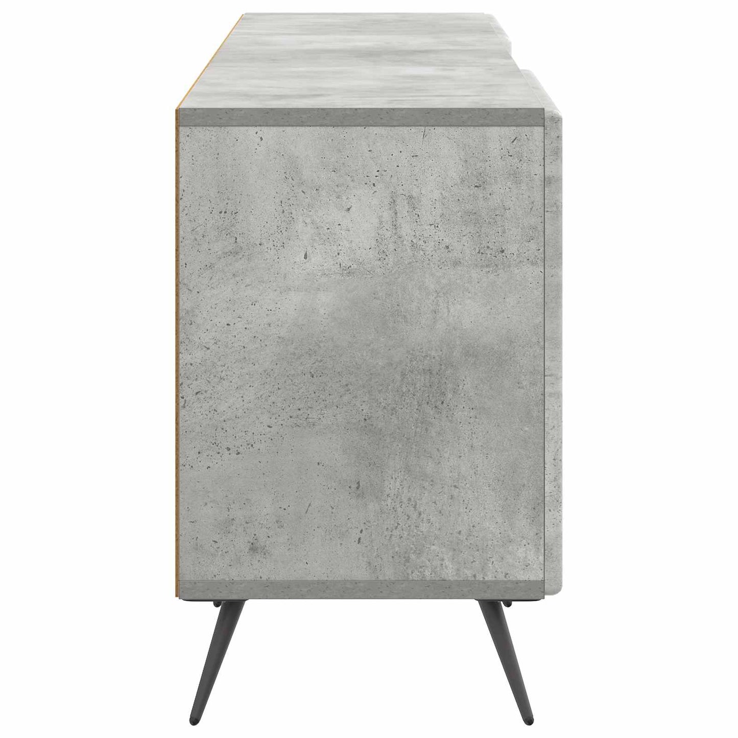 TV szekrény Betonszürke 150 x 31 x 50 cm Szerelt Fa