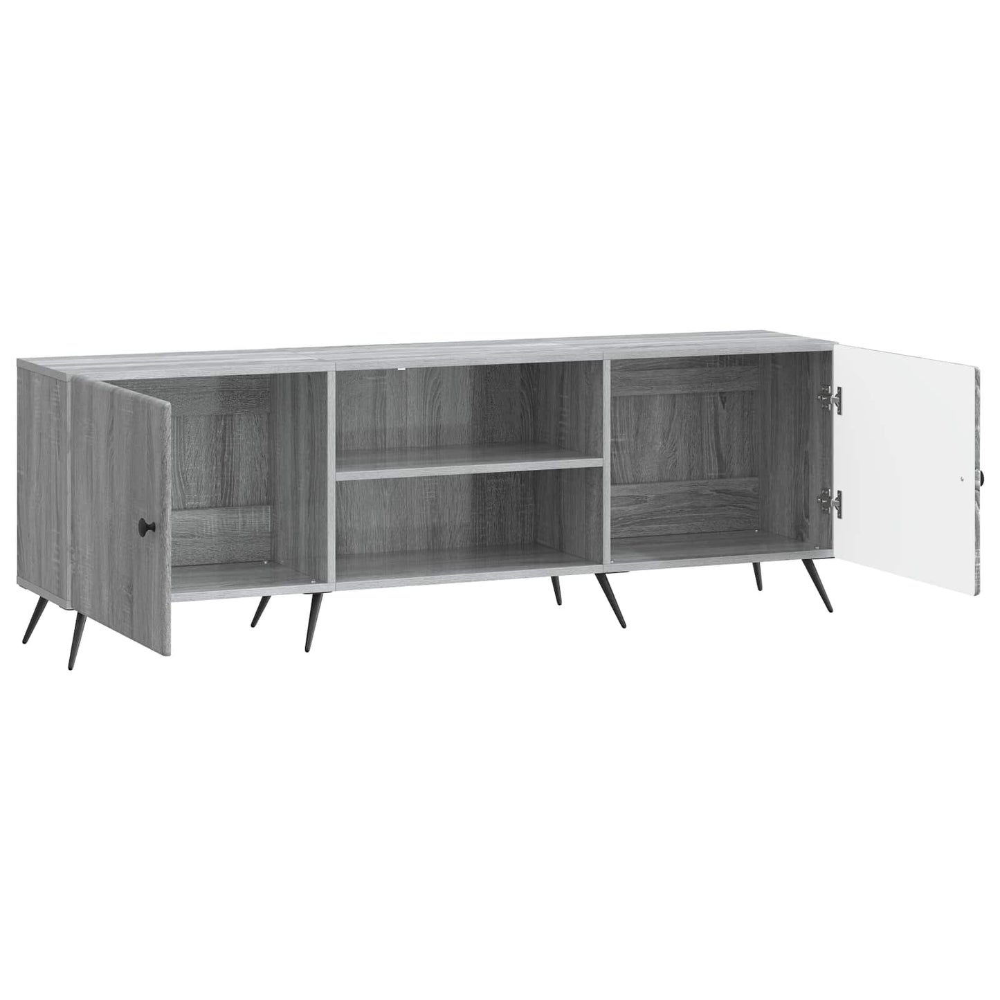 TV szekrény 150 x 31 x 50 cm Szürke Sonoma Szerelt Fa