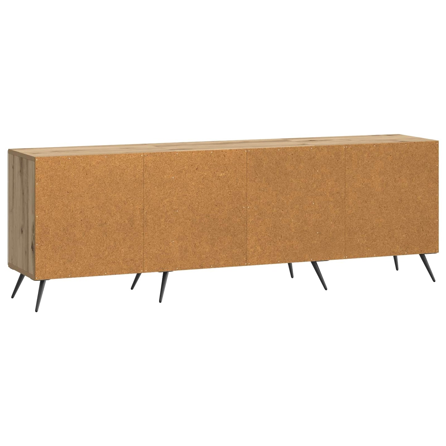 TV szekrény 150 x 31 x 50 cm Kézműves Tölgy Szerelt Fa
