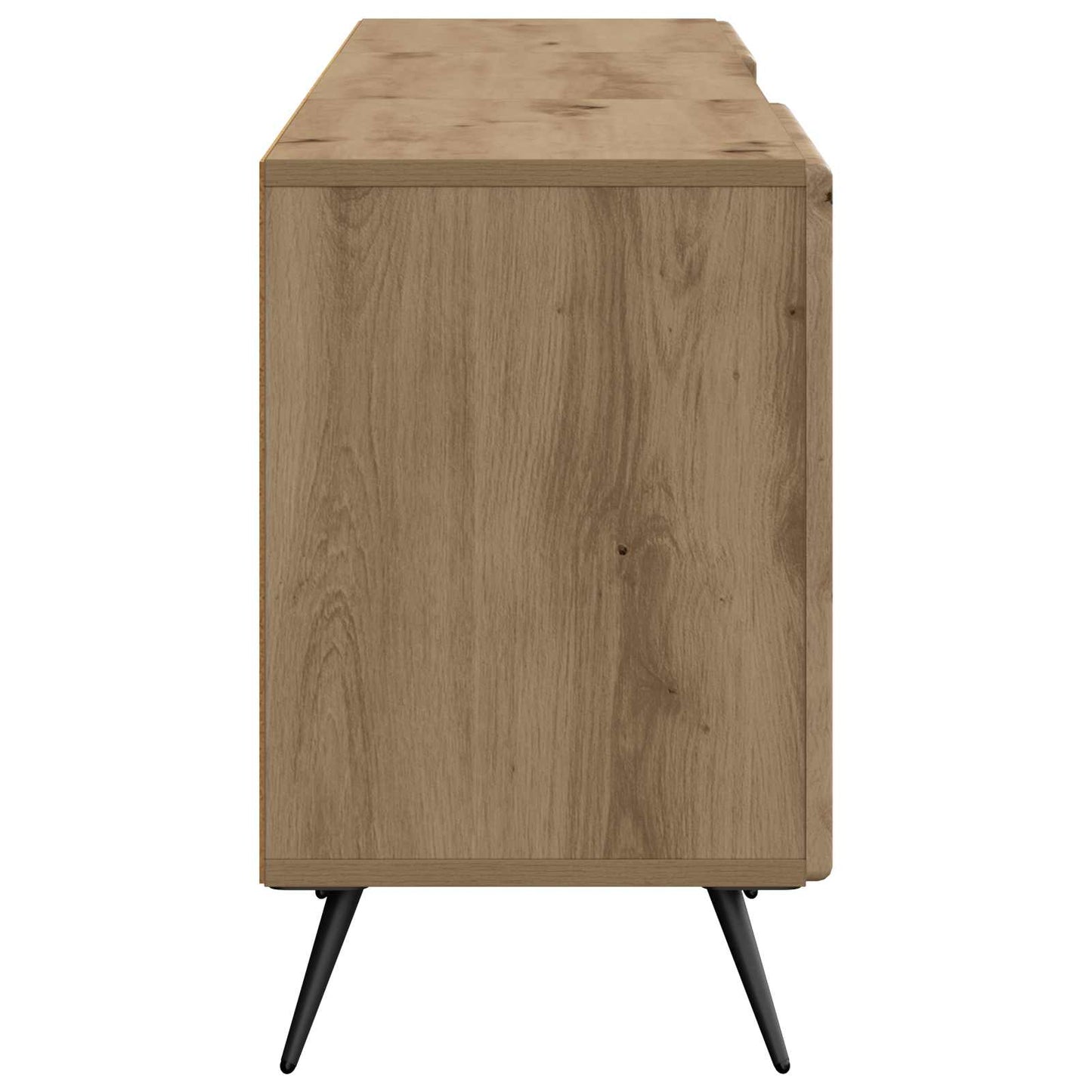 TV szekrény 150 x 31 x 50 cm Kézműves Tölgy Szerelt Fa