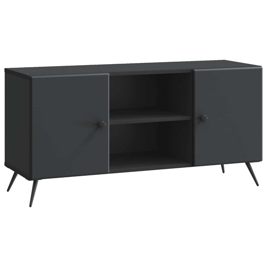 TV szekrény Fekete 102 x 34,5 x 50 cm Szerelt Fa