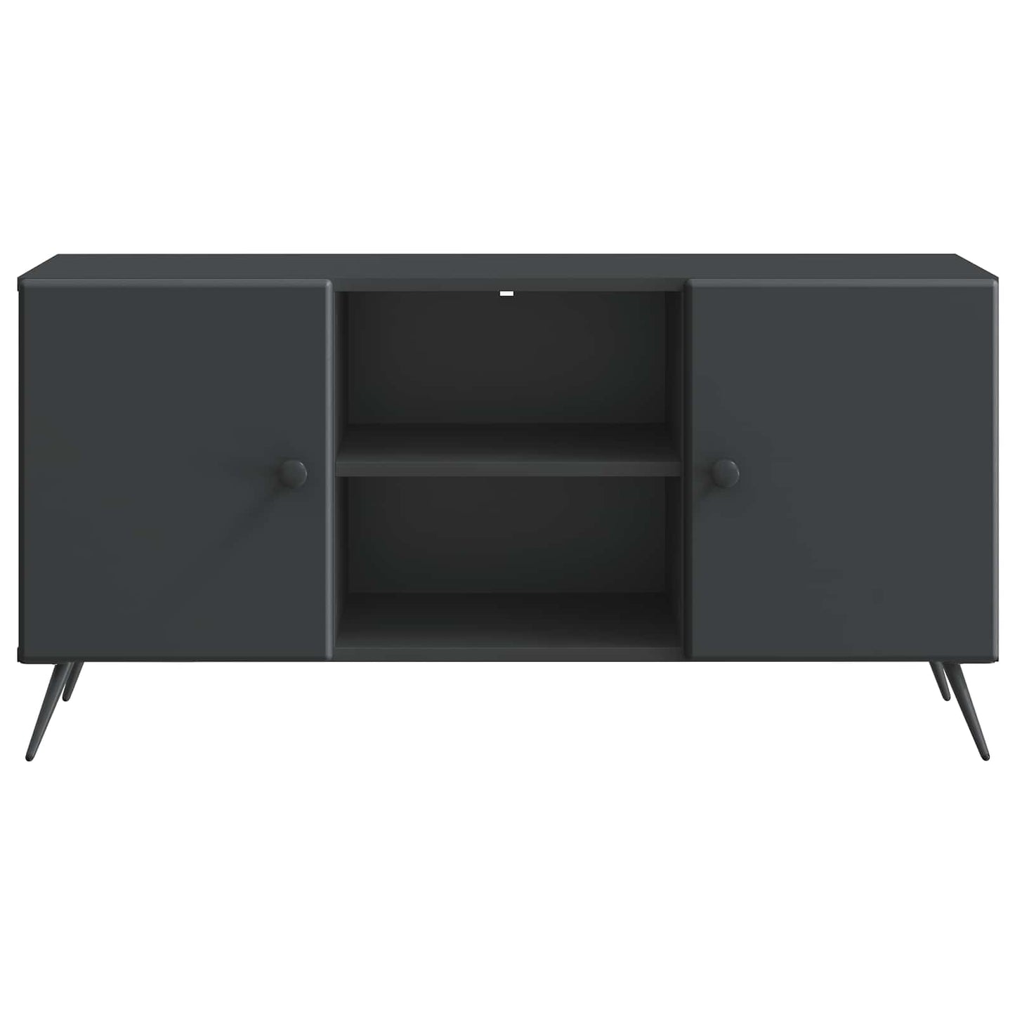 TV szekrény Fekete 102 x 34,5 x 50 cm Szerelt Fa