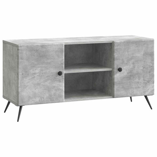 TV szekrény Betonszürke 102 x 34,5 x 50 cm Szerelt Fa