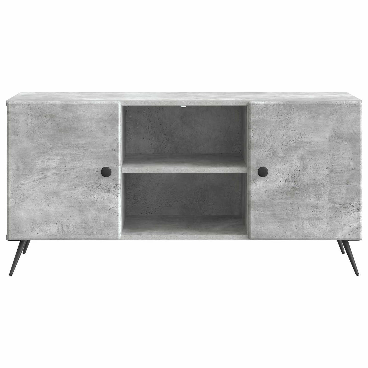 TV szekrény Betonszürke 102 x 34,5 x 50 cm Szerelt Fa
