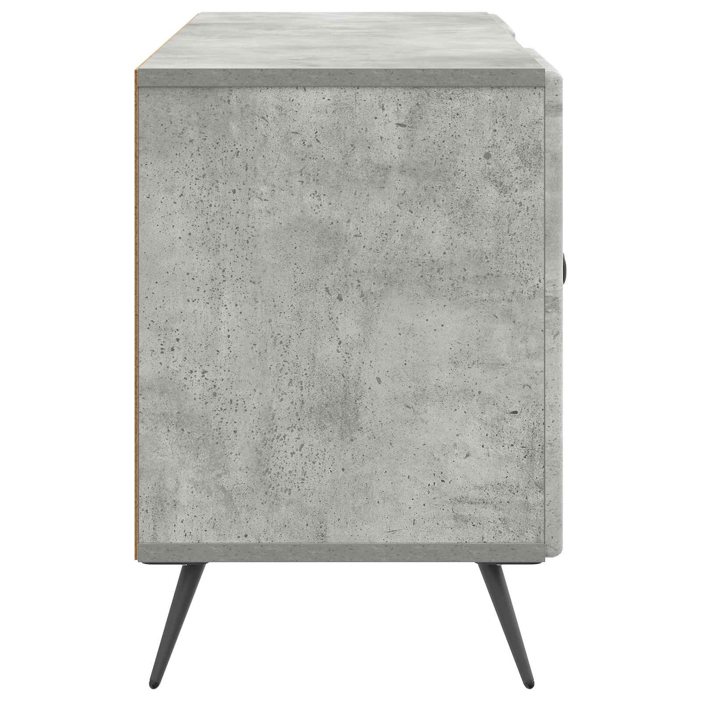 TV szekrény Betonszürke 102 x 34,5 x 50 cm Szerelt Fa