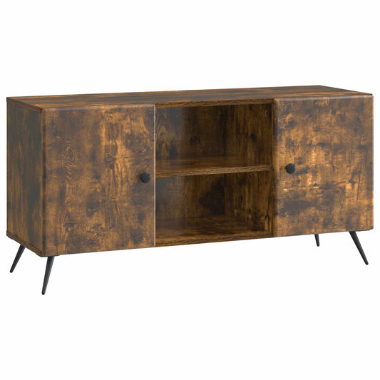 TV szekrény Füstös Tölgy 102 x 34,5 x 50 cm Szerelt Fa