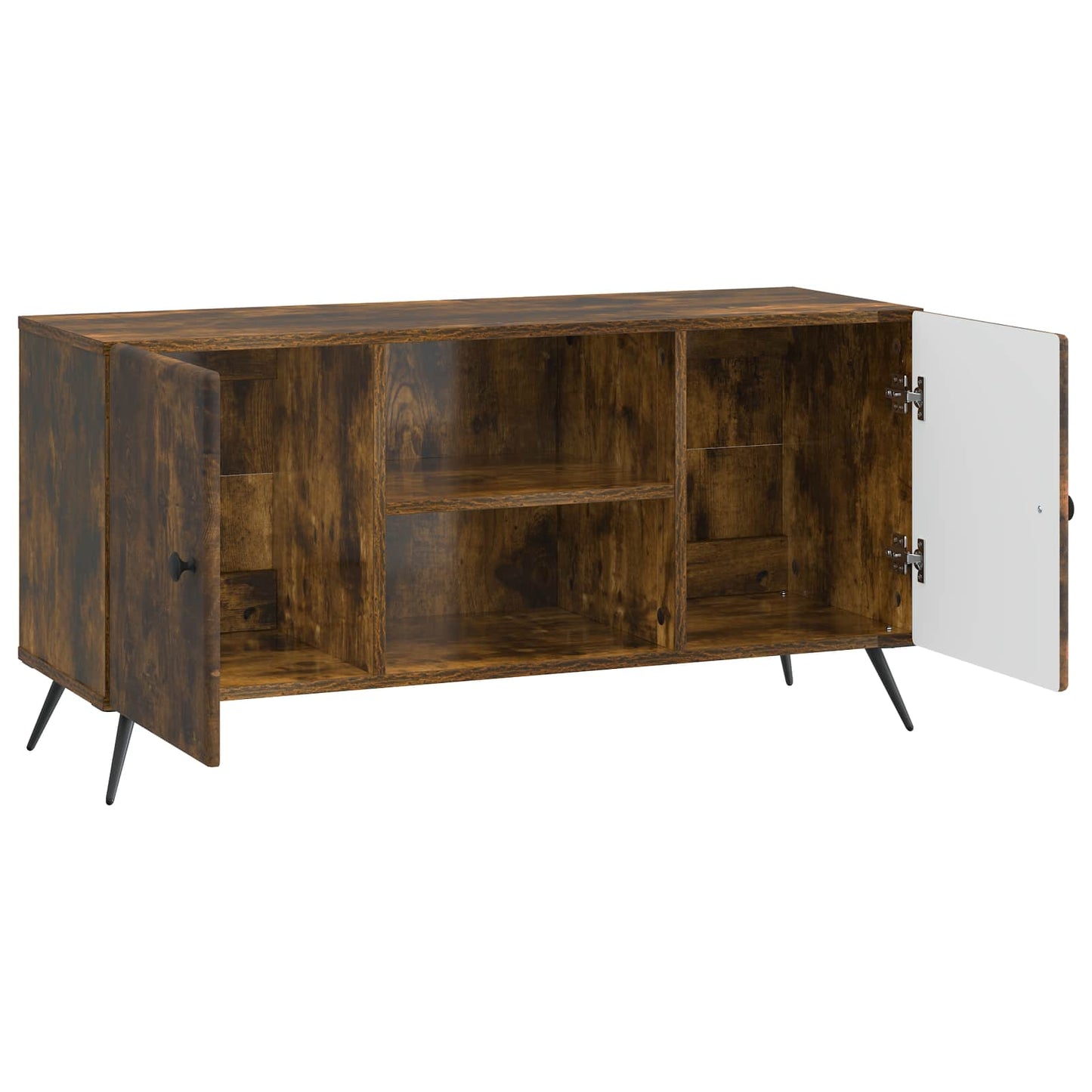 TV szekrény Füstös Tölgy 102 x 34,5 x 50 cm Szerelt Fa