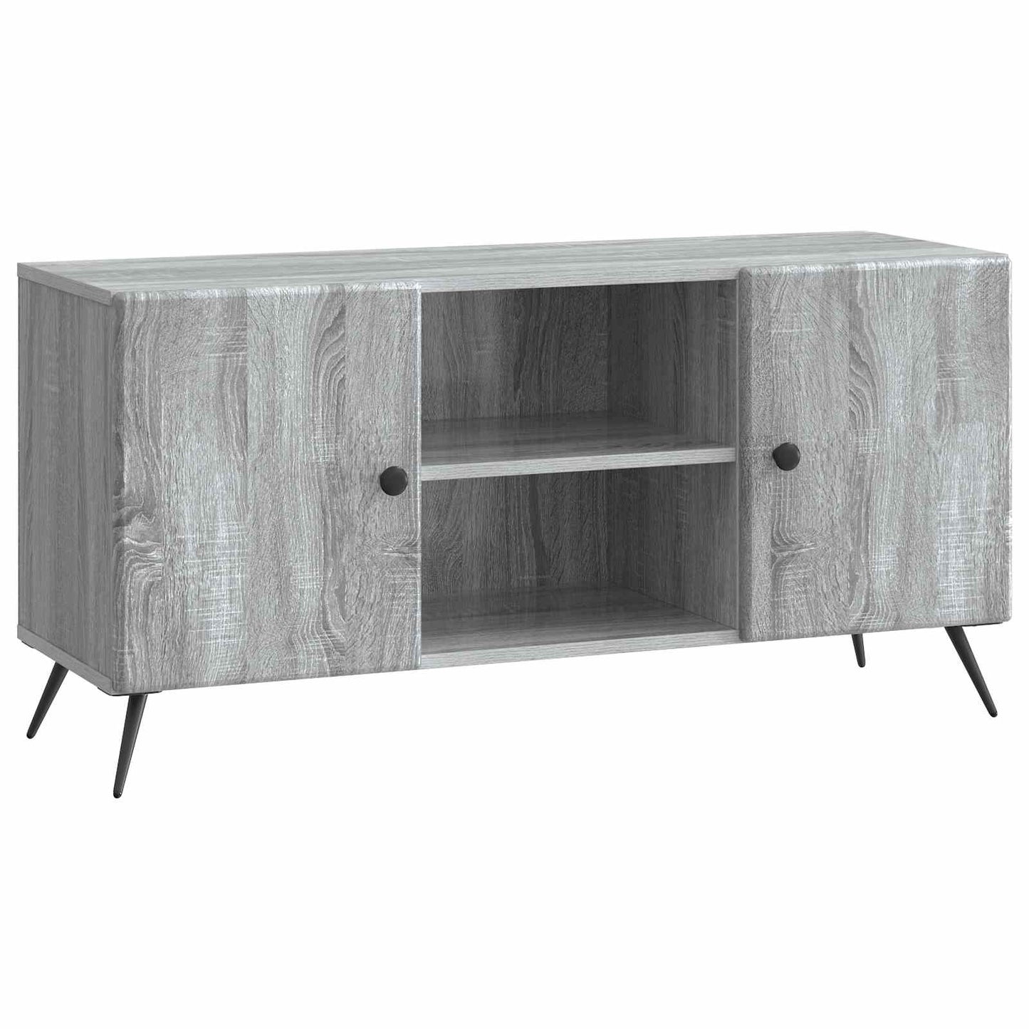 TV szekrény Szürke Sonoma 102 x 34,5 x 50 cm Szerelt Fa