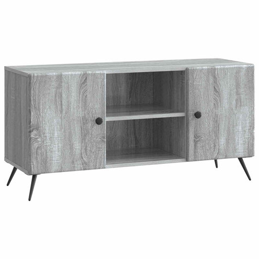 TV szekrény Szürke Sonoma 102 x 34,5 x 50 cm Szerelt Fa