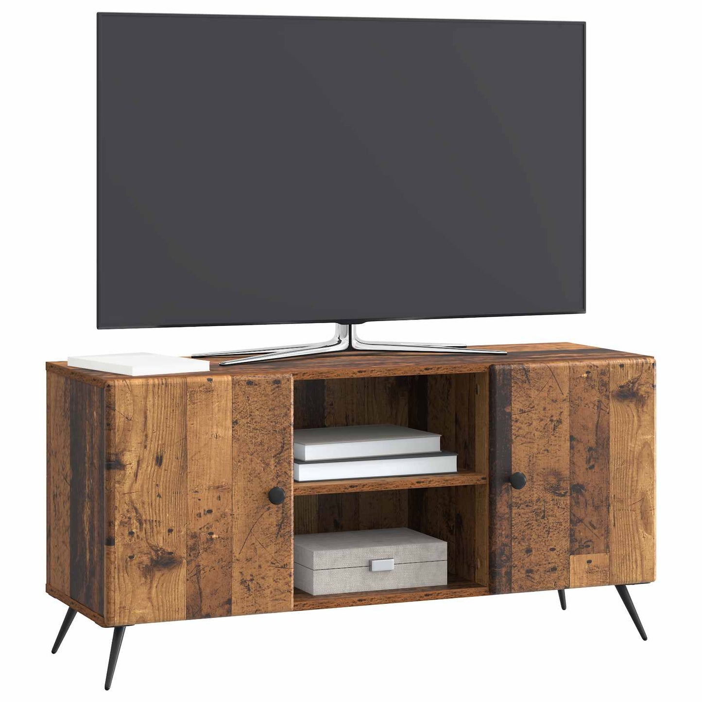 TV szekrény Antik Fa 102 x 34,5 x 50 cm Szerelt Fa