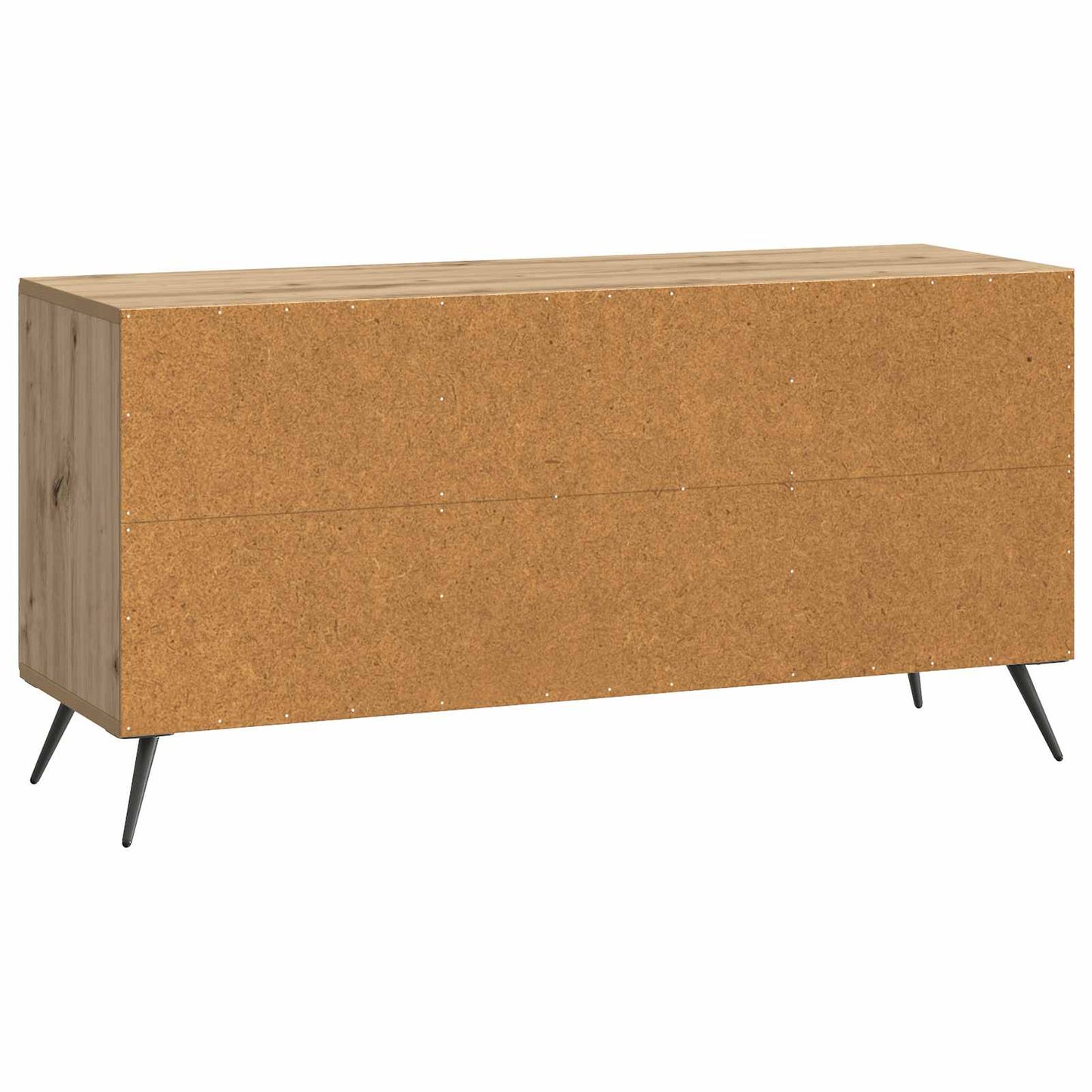 TV szekrény 102 x 34,5 x 50 cm Kézműves Tölgy Szerelt Fa