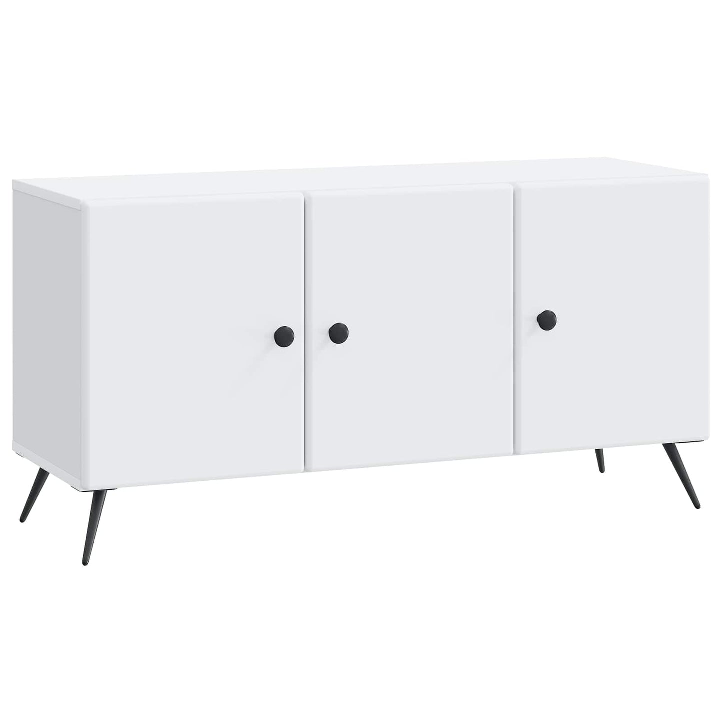 TV szekrény Fehér 99 x 34,5 x 50 cm Szerelt Fa