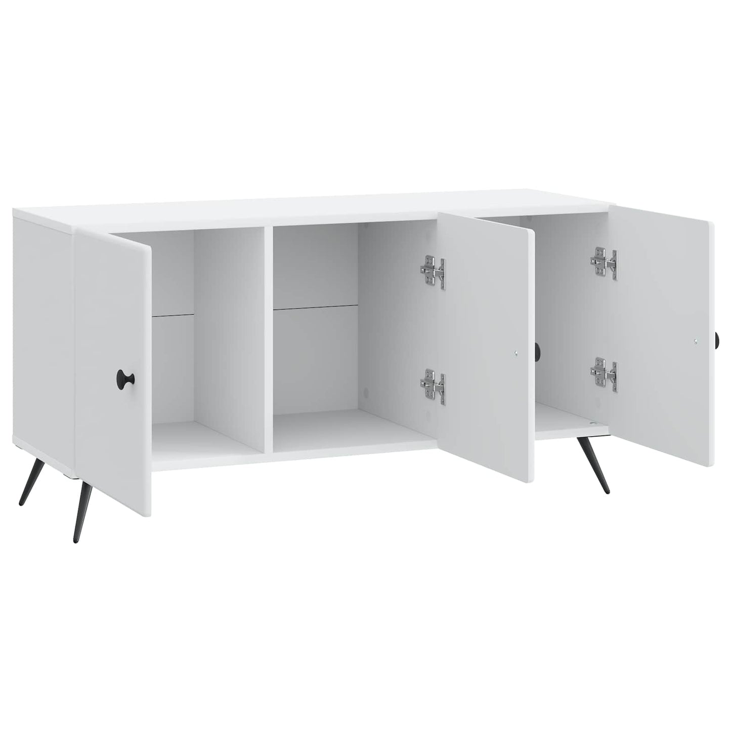 TV szekrény Fehér 99 x 34,5 x 50 cm Szerelt Fa