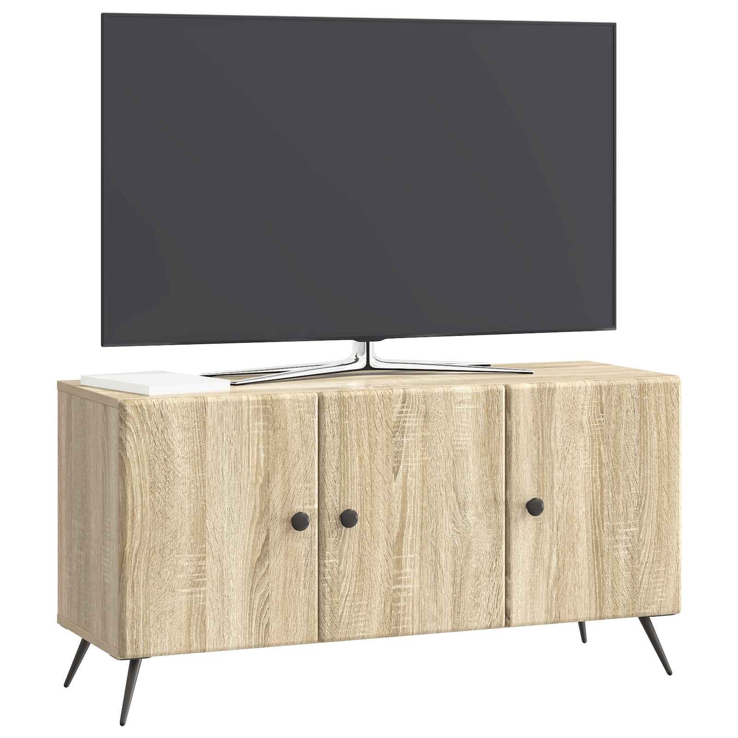 TV szekrény Sonoma Tölgy 99 x 34,5 x 50 cm Szerelt Fa