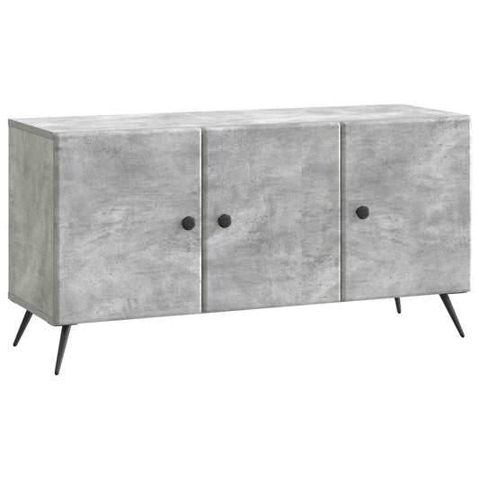 TV szekrény Betonszürke 99 x 34,5 x 50 cm Szerelt Fa