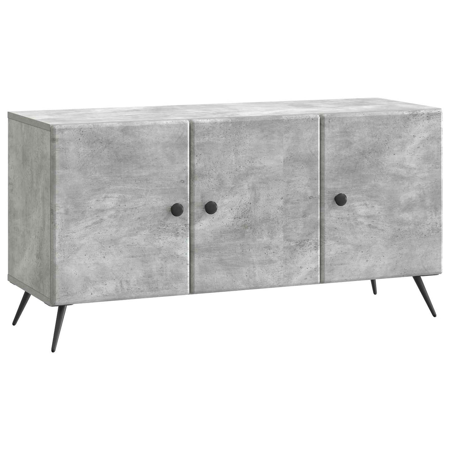 TV szekrény Betonszürke 99 x 34,5 x 50 cm Szerelt Fa