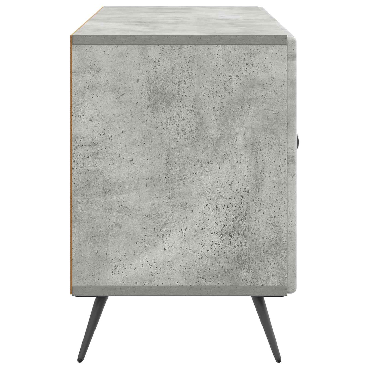 TV szekrény Betonszürke 99 x 34,5 x 50 cm Szerelt Fa