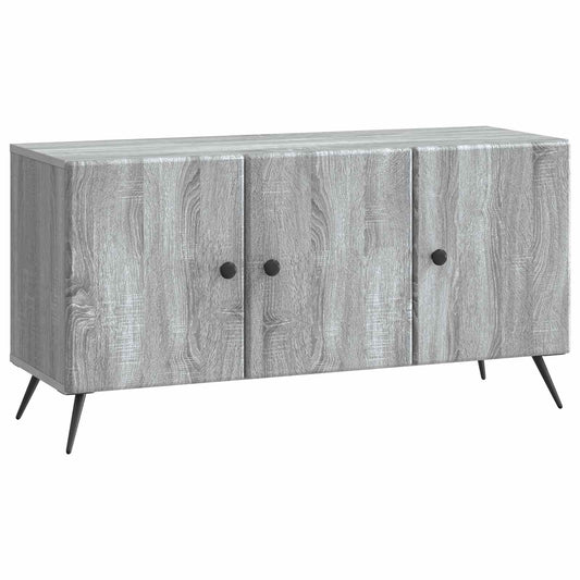 TV szekrény Szürke Sonoma 99 x 34,5 x 50 cm Szerelt Fa