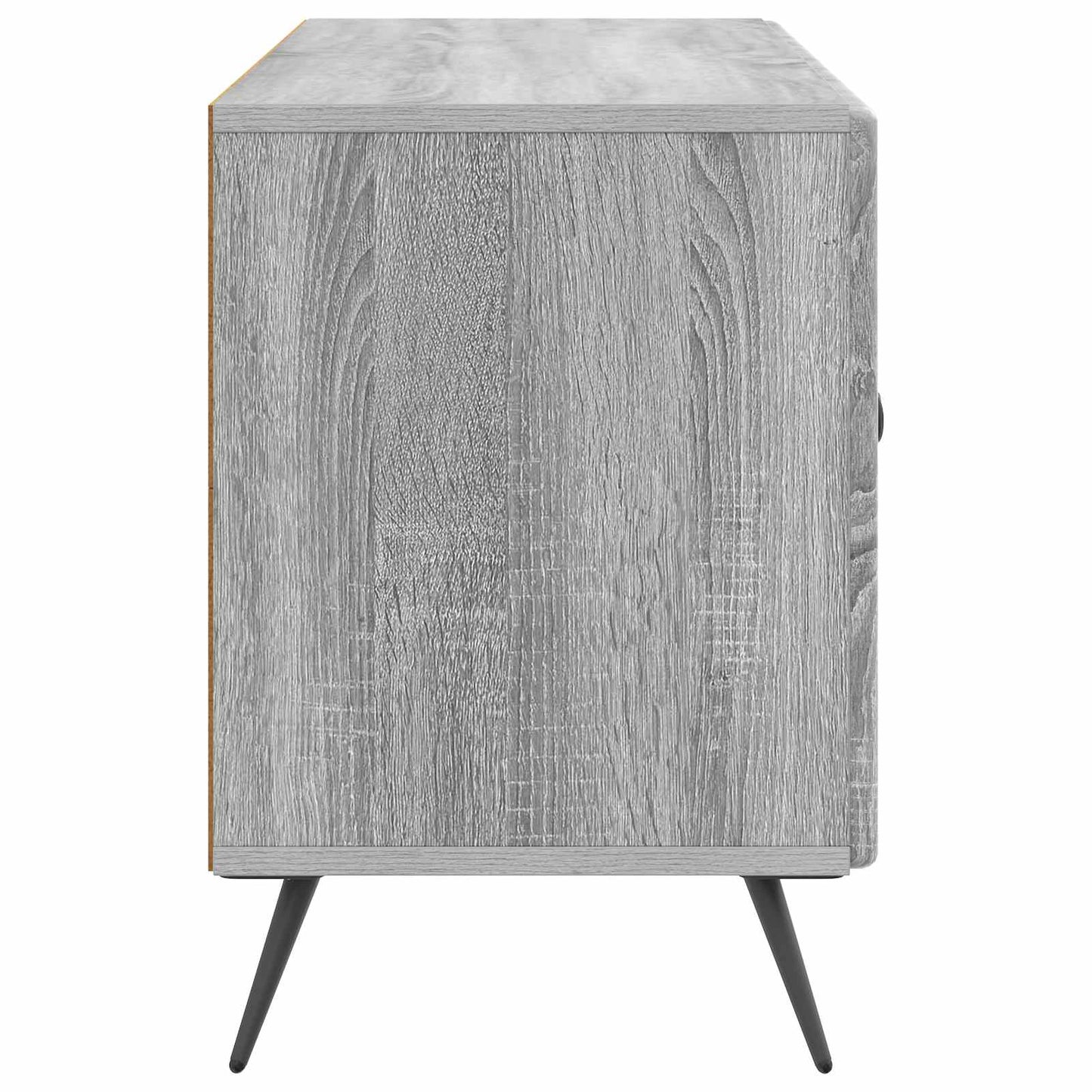TV szekrény Szürke Sonoma 99 x 34,5 x 50 cm Szerelt Fa