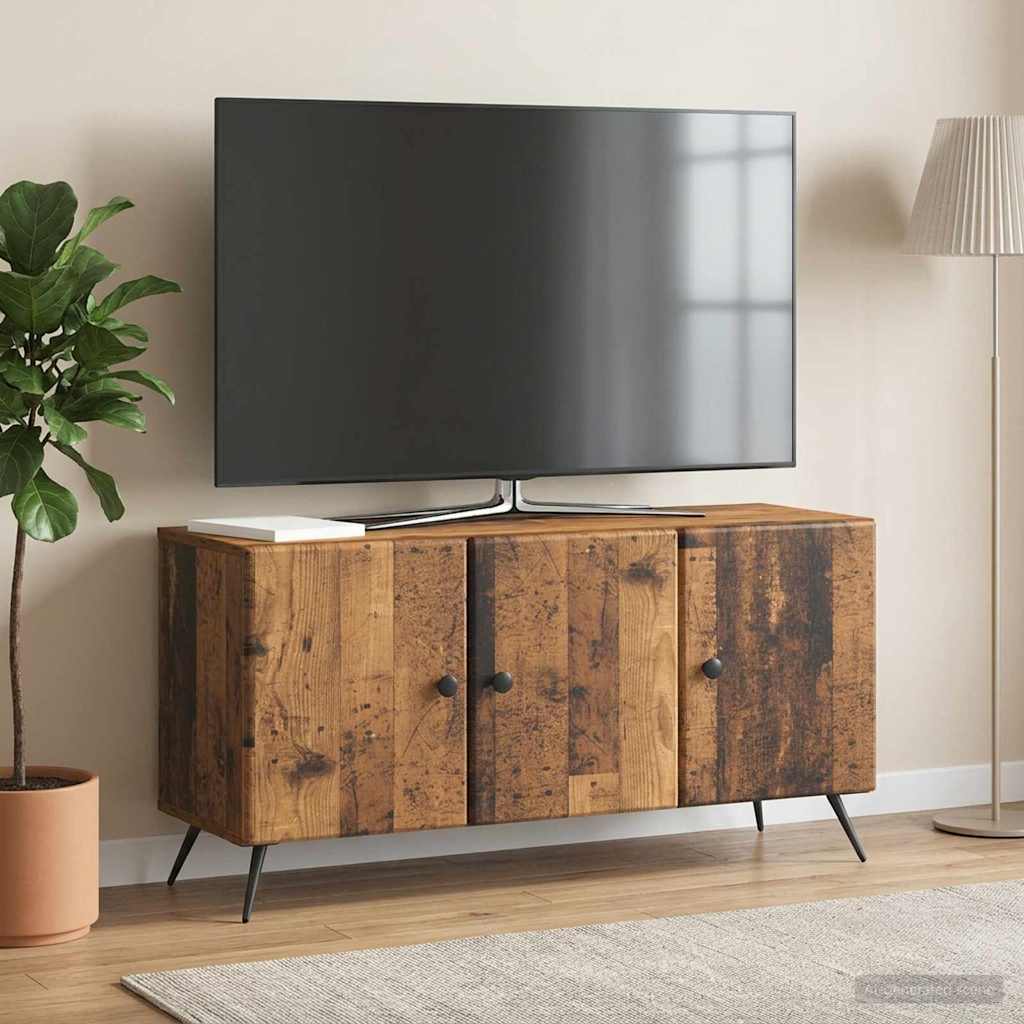 TV szekrény Antik Fa 99 x 34,5 x 50 cm Szerelt Fa