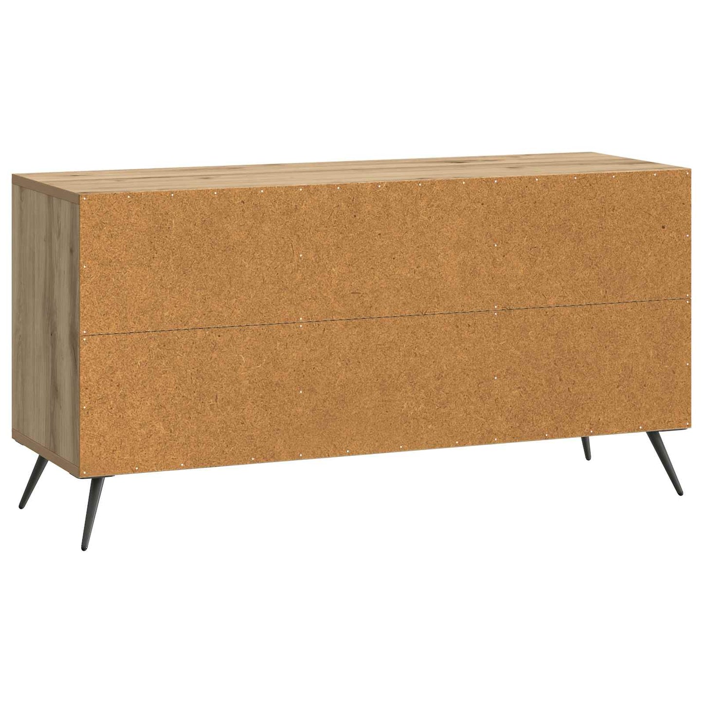 TV szekrény 99 x 34,5 x 50 cm Kézműves Tölgy Szerelt Fa